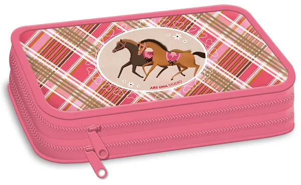 Penar scolar Ars Una Charming Stars - Cu 2 compartimente
