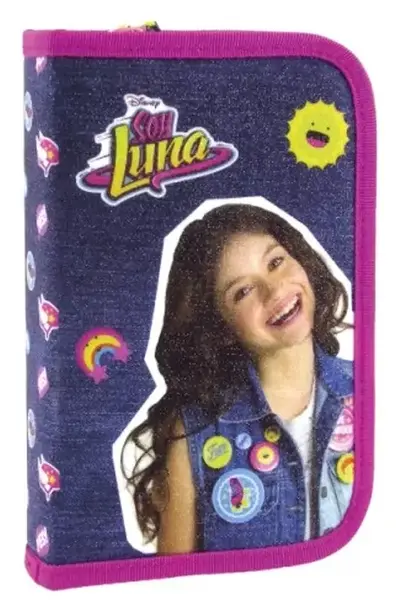 Penar școlar cu rechizite Derform Disney - Soy Luna, cu 1 fermoar
