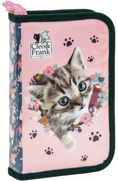 Penar școlar Derform Cleo & Frank 41 - Cu 1 fermoar
