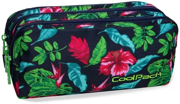 Penar scolar dreptunghiular Cool Pack Primus - Candy Jungle, cu 3 compartimente