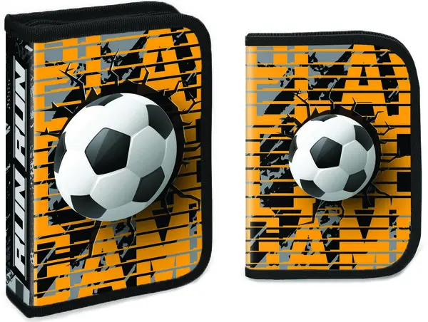 Penar școlar echipat S. Cool - Fotbal, 1 fermoar, 32 bucăți