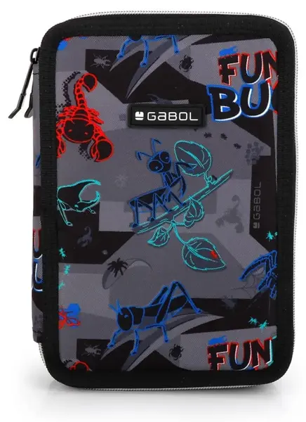 Penar școlar Gabol Bugs - 2 fermoara