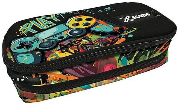 Penar școlar oval Graffiti Xscape - Gaming