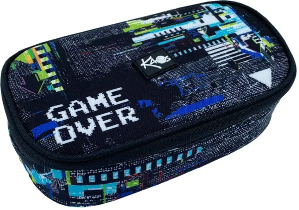 Penar școlar oval Kaos Maxi - Game Over
