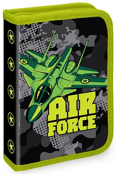 Penar școlar S. Cool - Air Force, cu 1 fermoar