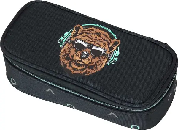 Penar școlar Walker Fame - Bear Buddy, 1 fermoar