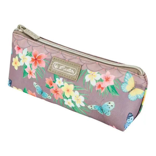 Penar tip etui, 1 fermoar, Herlitz Ladylike Butterflies