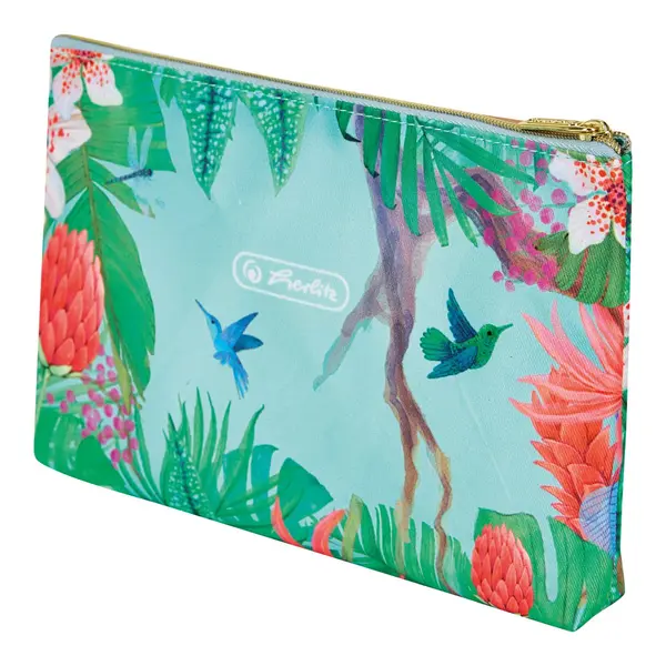 Penar tip etui, 1 fermoar, Herlitz Ladylike Jungle