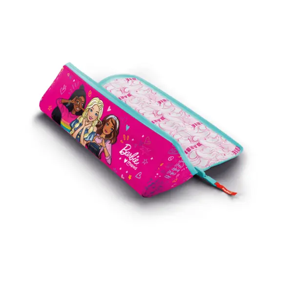 Penar tip etui, 1 fermoar, Maped XXL Barbie, roz