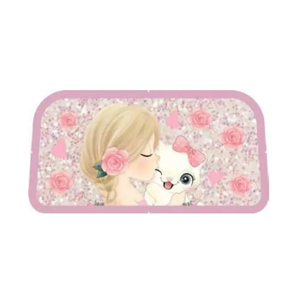 Penar tip etui, 1 fermoar, S-cool paiete Girl