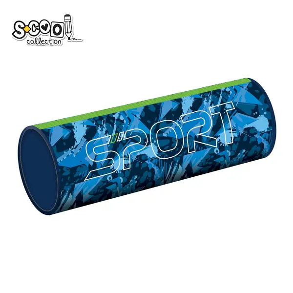 Penar tip etui, 1 fermoar, sport, 21.5x7.3 cm, S-COOL