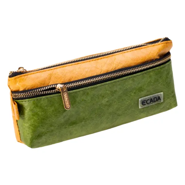 Penar tip etui, 2 fermoare, Ecada, 78645V