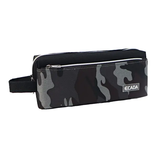 Penar tip etui, 2 fermoare, Ecada, 786605GR