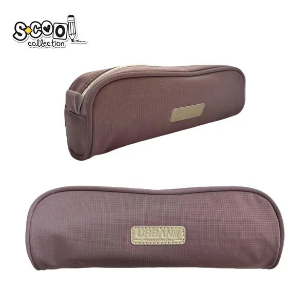 Penar tip etui, urban, 1 fermoar, pink, 21.5x5.5x9 cm, S-COOL, sc2860
