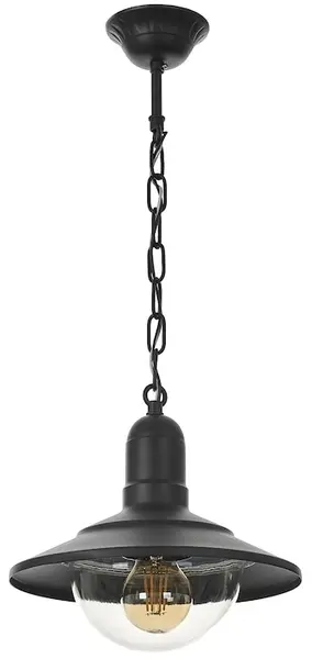 Pendul de grădină elbulgaria Newport – E27, negru