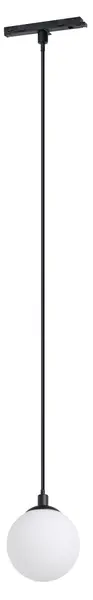 Pendul Eglo - Easyt Sphere Penda, G9, Ø10 cm, sticlă neagră/opal