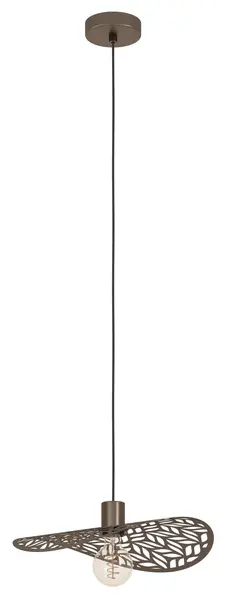 Pendul Eglo - Swaby, E27, Ø40 cm, bronz
