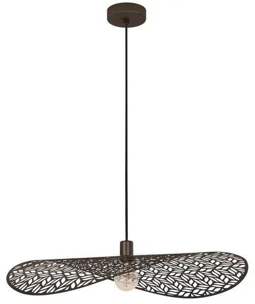 Pendul Eglo - Swaby, E27, Ø 80 cm, bronz