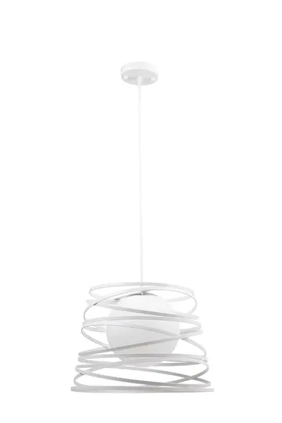 Pendul Instar Alb+Crom 1xE27 40W