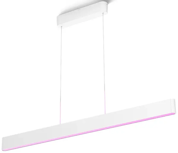 Pendul LED Philips - Hue Ensis, IP20, 79W, dimmer, alb