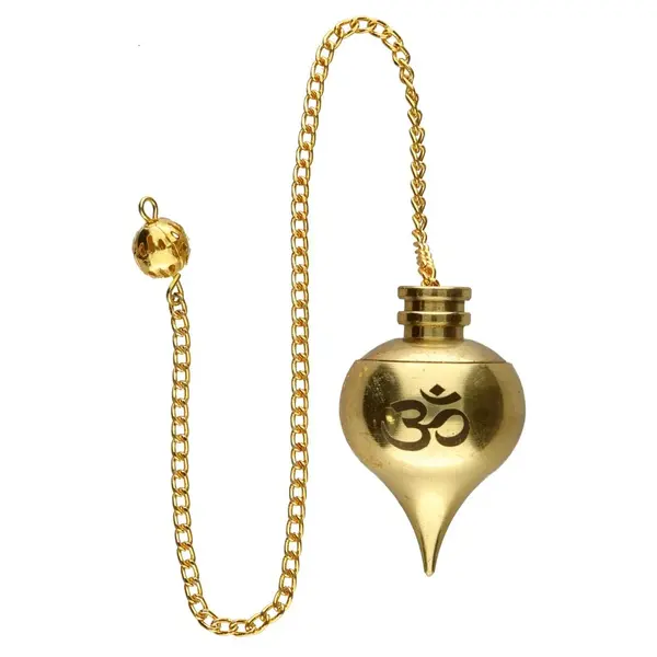 Pendul metal pentru radiestezie | Om