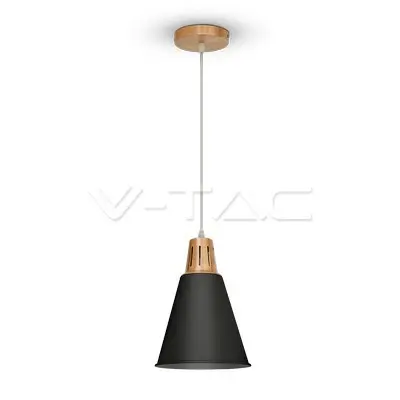 Pendul modern, cupru roșu deschis, finisaj negru, Ф220