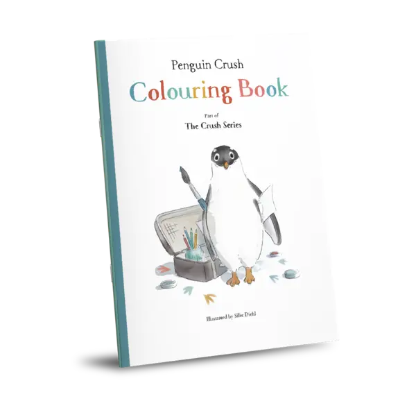 Penguin Crush Colouring Book | Silke Diehl