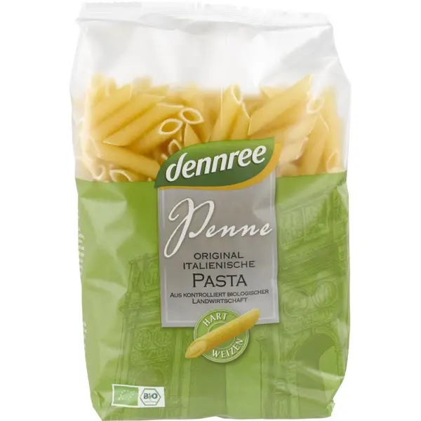 Penne din grau dur, eco - 500 g