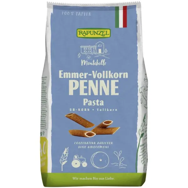 Penne emmer integrale, eco - 500 g