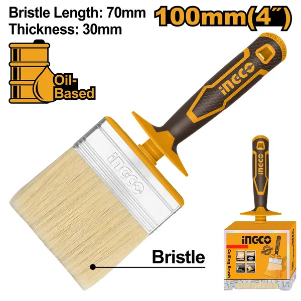 Pensula 100mm Industriala INGCO HCLB100308