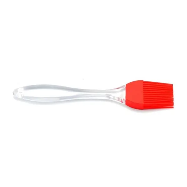 Pensula din Silicon, 17 cm, Portocalie, Perfect Home