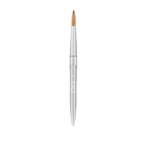 Pensula modelare unghii CND Pro Sculpting Gel Oval Brush Nr 12 1buc