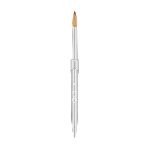 Pensula modelare unghii CND Pro Sculpting Gel Oval Brush Nr 10 1buc