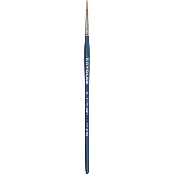 Pensula profesionala subtire Kryolan #0 pentru make up 1buc