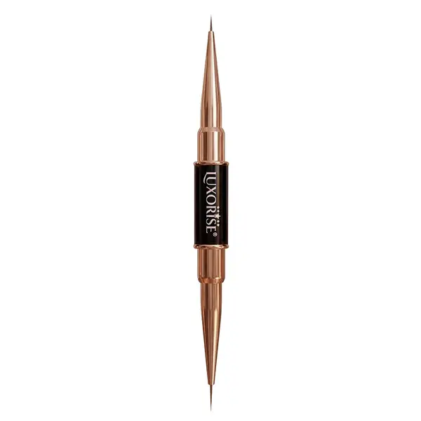 Pensula Unghii Dubla LUXORISE, Liner 7 & 9 mm
