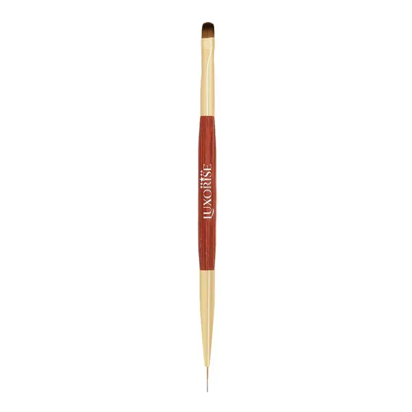 Pensula Unghii Dubla pentru Constructie Gel & Pictura LUXORISE #03