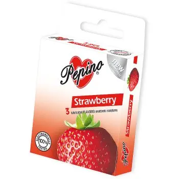Pepino Strawberry prezervative
