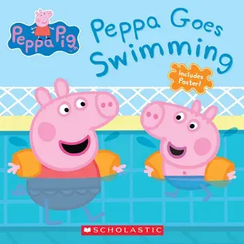 Peppa Goes Swimming, Paperback/***