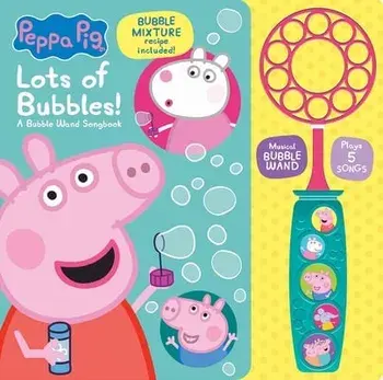 Peppa Pig: Lots of Bubbles! a Bubble Wand Songbook: -, Board Books/Pi Kids