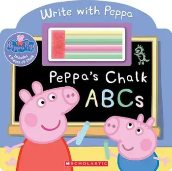Peppa's Chalk ABCs, Hardcover/Inc. Scholastic