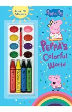 Peppa's Colorful World (Peppa Pig) - Golden Books