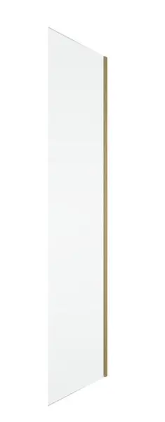 Perete dus 100x200 cm, auriu periat, grosime sticla 8 mm, tratament anticalcar, Ronal Oriana