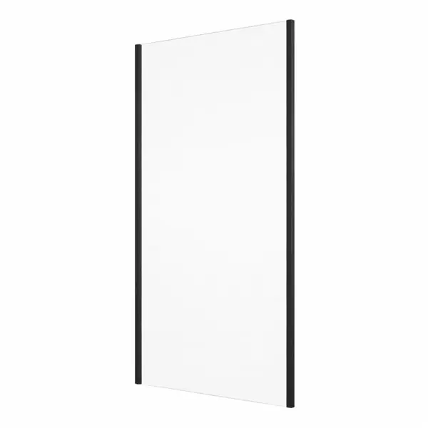 Perete dus 70x200 cm, sticla securizata cu grosimea de 6 mm, profil negru mat, Ronal Divera