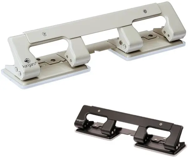 Perforator Kangaro - 2040, 4 gauri, 12 foi, sortiment