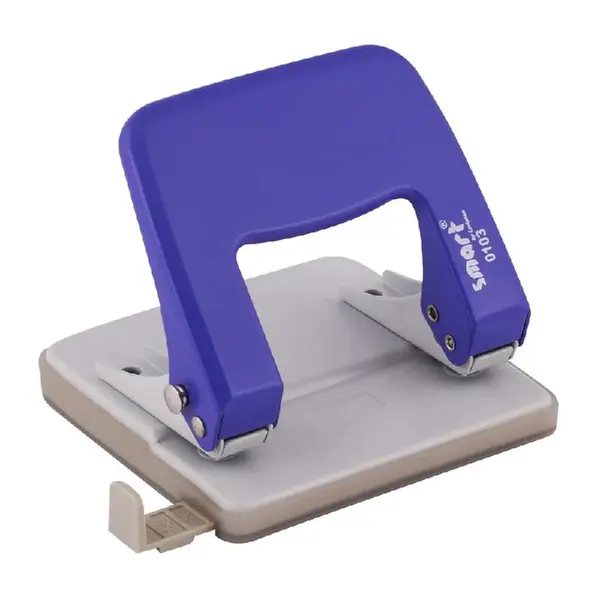 Perforator metalic 2 perforatii 30 coli D.Rect diverse culori Perforator metalic 2 perforatii 30 coli D.Rect diverse culori