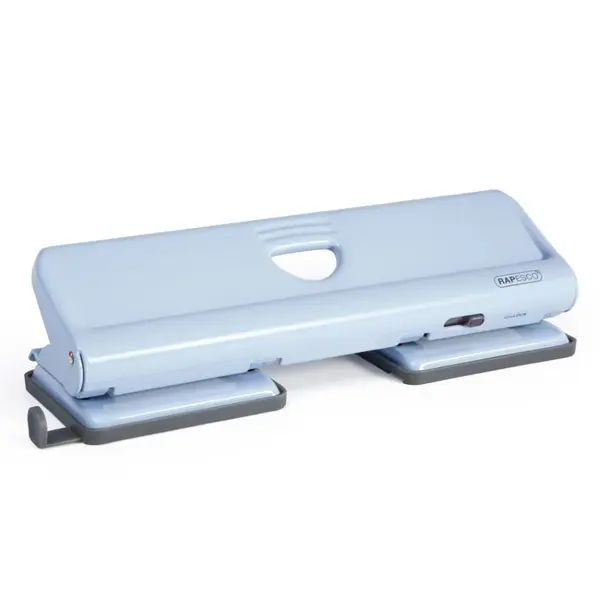 Perforator metalic 4 perforatii 22 coli Rapesco diverse culori Perforator metalic 4 perforatii 22 coli Rapesco diverse culori bleu