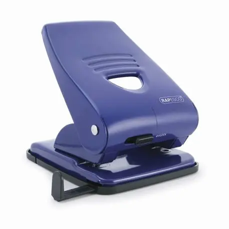 Perforator metalic Rapesco 835 40 coli albastru
