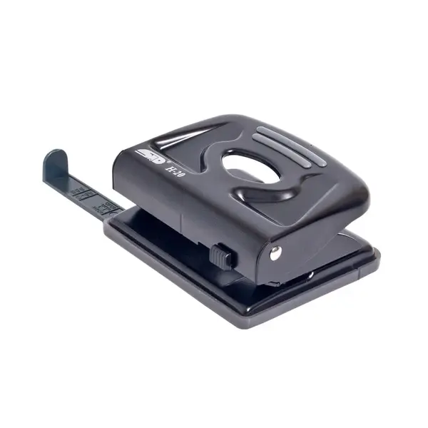 Perforator negru metalic 2 perforatii 20 coli Noki Perforator negru metalic 2 perforatii 20 coli Noki