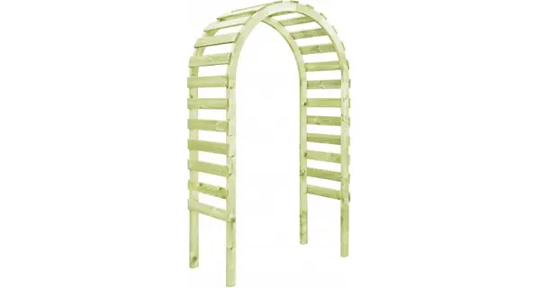 Pergola de gradina, 130 x 60 x 230 cm, lemn de pin tratat