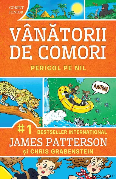 Pericol pe Nil (vol. 2 din seria Vânătorii de comori)